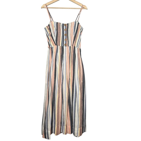 Free People Lilah Pleated Tube Dress Removable Straps Size Medium NEW - Picture 10 of 16
